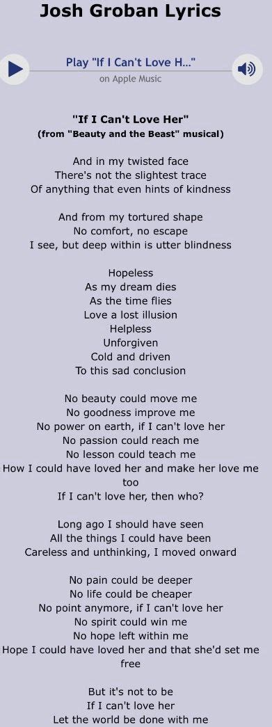 lyrics if i can't love her|if i can't love her meaning.